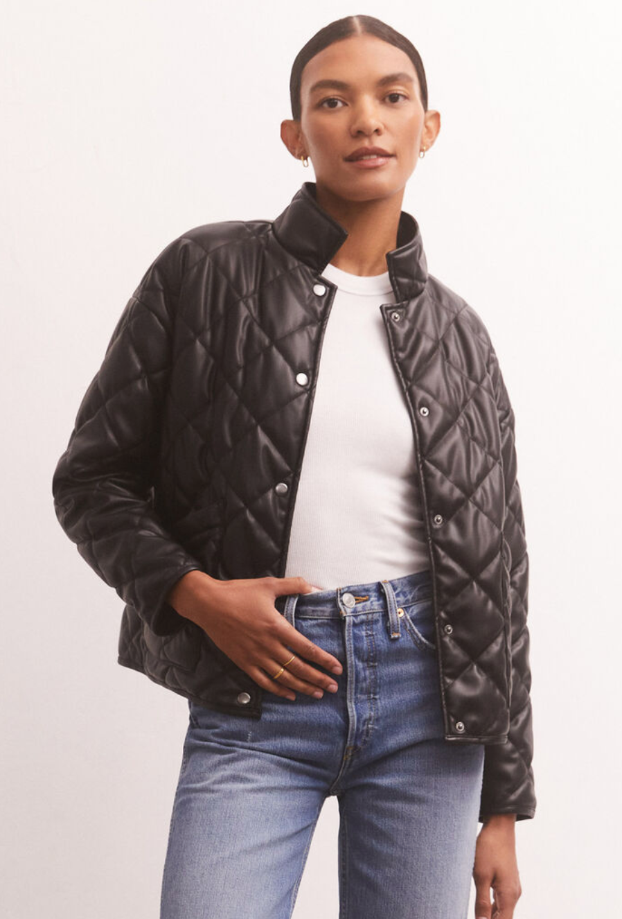 Heritage Faux Leather Jacket