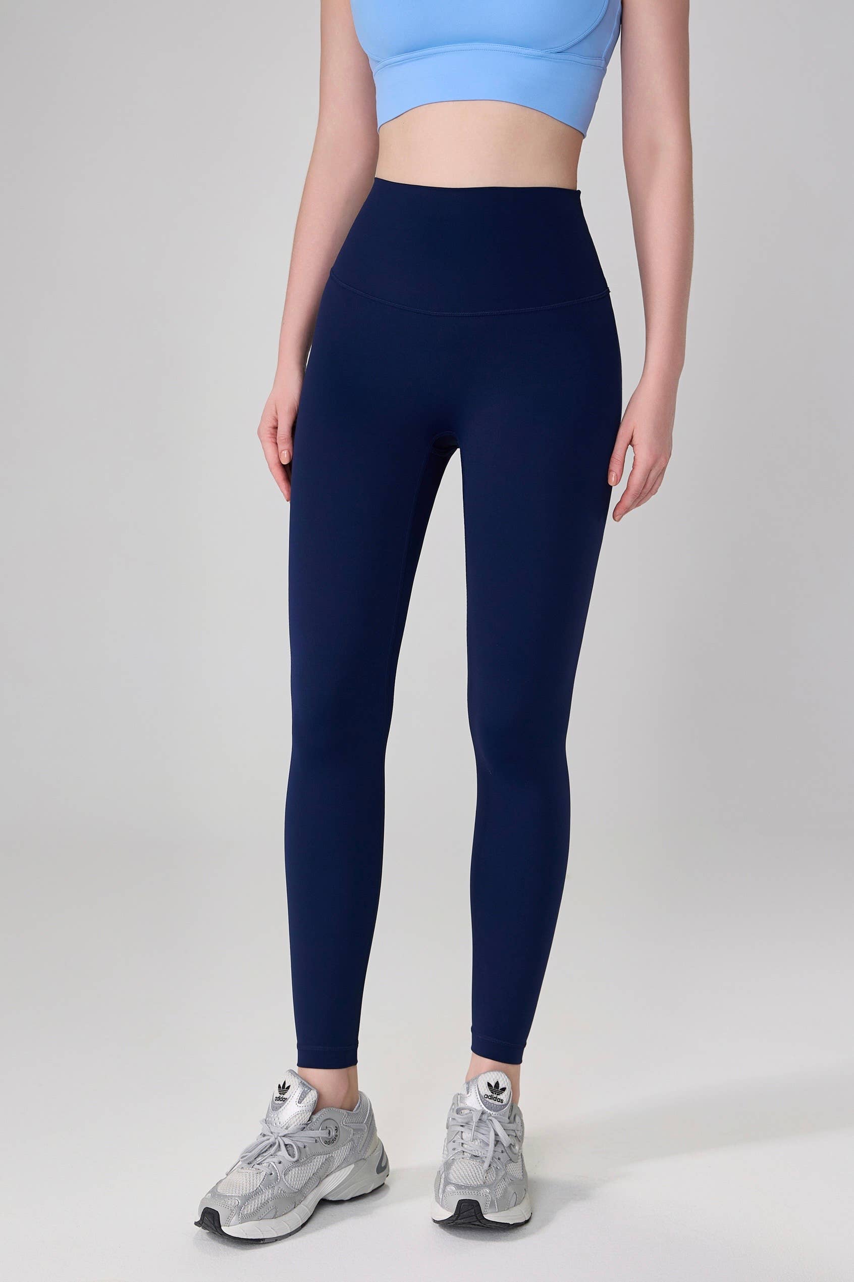 NEW Colors! Empower High Waist Leggings: Cold Brew / L