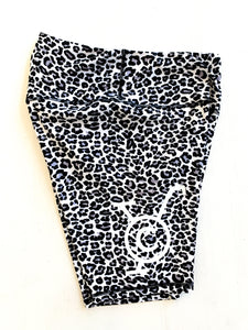 Leopard Biker Babe Shorts