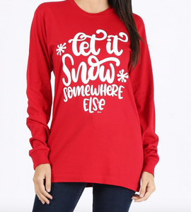 Don't Let It Snow Pullover